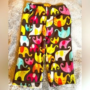 The CUTEST fuzzy Elephant Pants you ever did see!